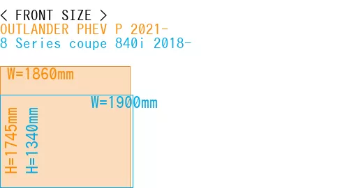 #OUTLANDER PHEV P 2021- + 8 Series coupe 840i 2018-